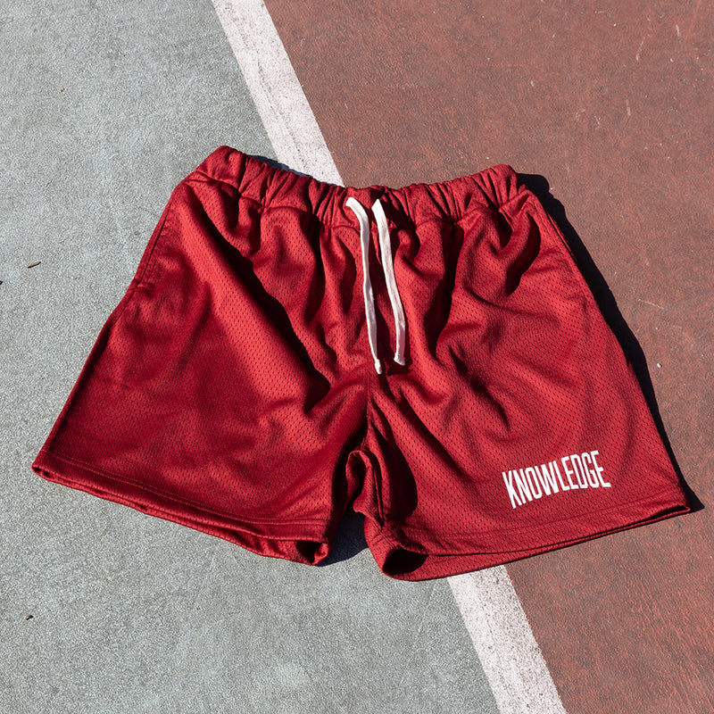 Honor Mesh Shorts - Maroon